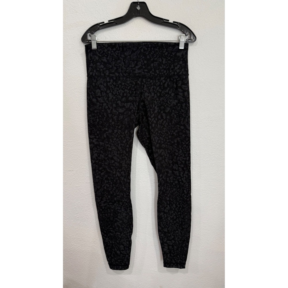 Lululemon Align High-Rise Pant 28 Wild Thing Camo Deep Coal Multi Size 10 - Picture 3 of 5